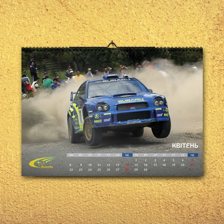 Subaru WRC History. Календарь-2019