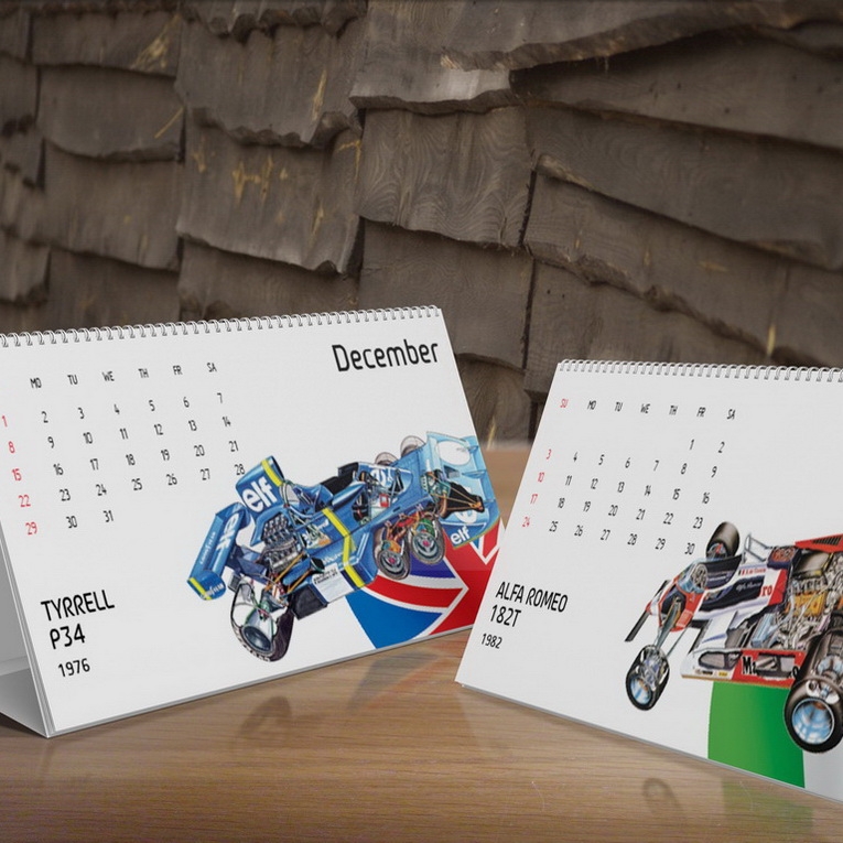 Formula 1 Rarities. Календарь-2019